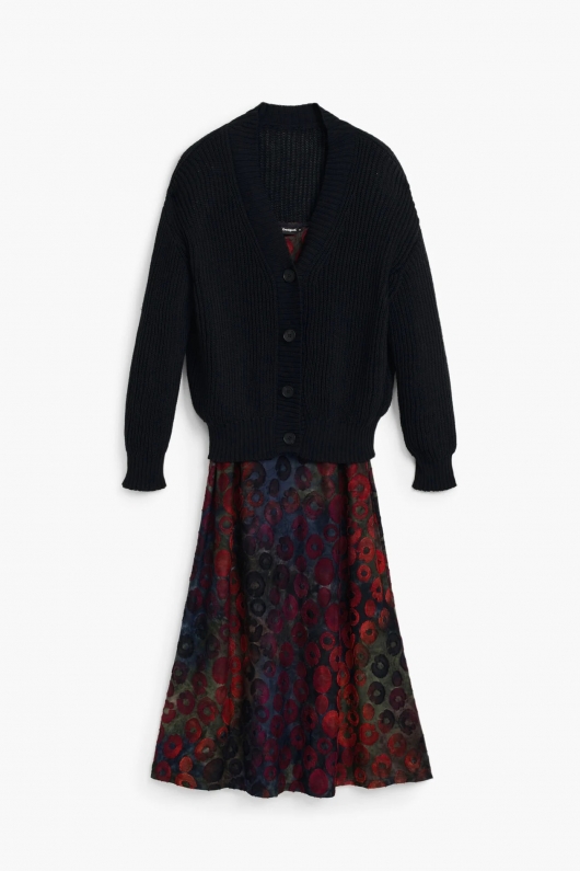 ROCHIE CU PULOVER DETASABIL