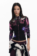 BLUZA CU PRINT FLORAL