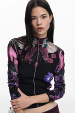 BLUZA CU PRINT FLORAL
