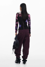 BLUZA CU PRINT FLORAL