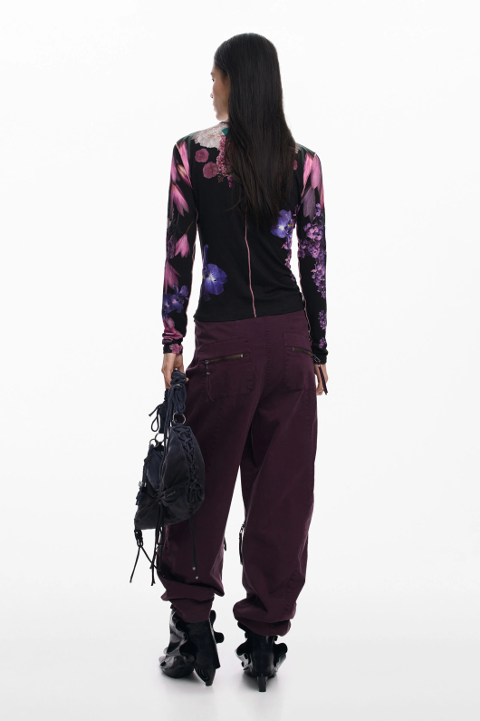 BLUZA CU PRINT FLORAL