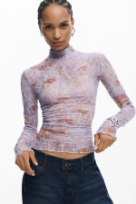 BLUZA DIN MATERIAL TEXTURAT