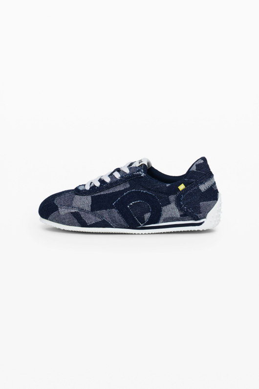 Sneaker Denim patchwork