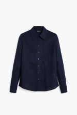 CAMASA BLEUMARINE SI MATERIAL TEXTURAT
