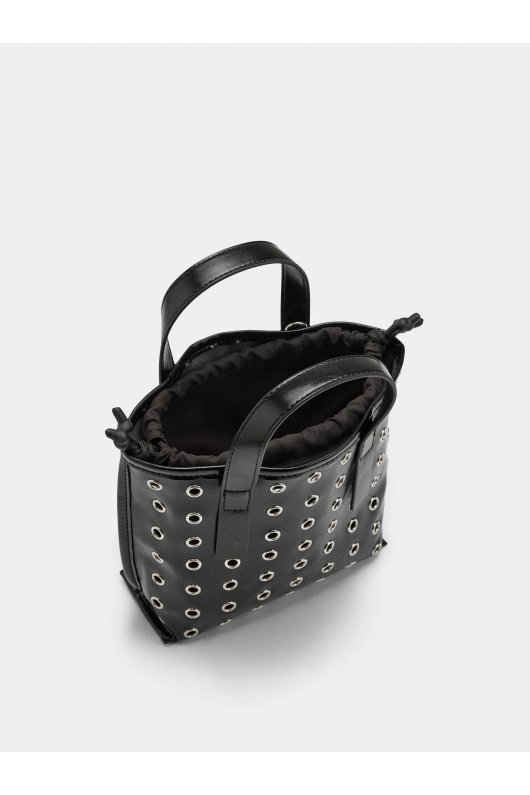 GEANTA NEAGRA CU TINTE