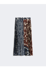 FUSTA MIDI CU PRINT FLORAL