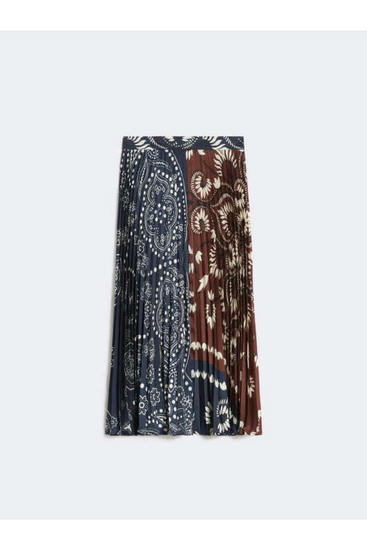 FUSTA MIDI CU PRINT FLORAL