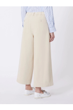 PANTALONI CREM, CROIALA LARGA