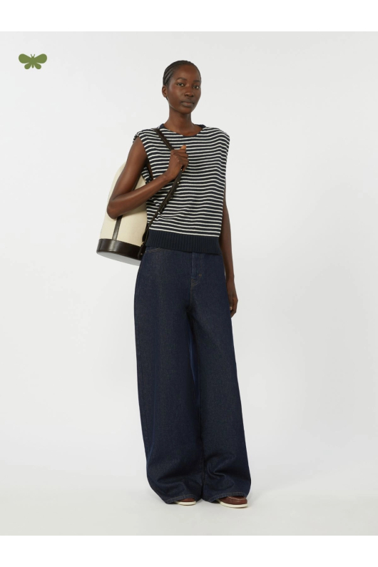 PANTALONI DENIM WIDE LEG