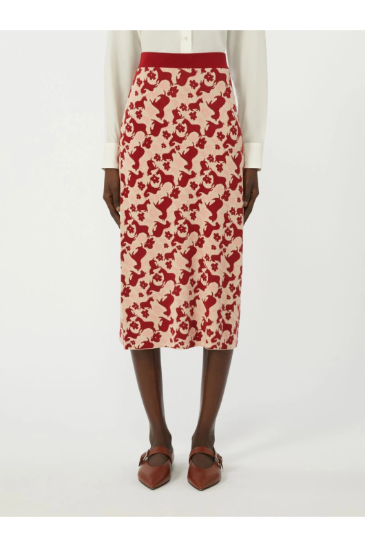 FUSTA MIDI TRICOT