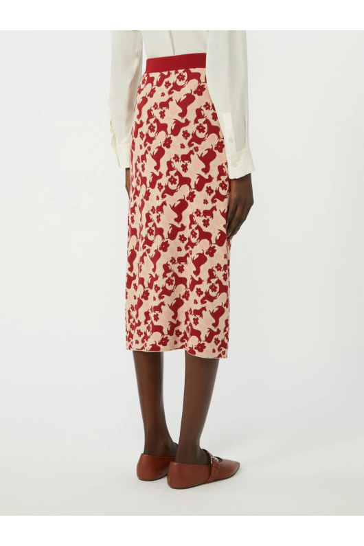 FUSTA MIDI TRICOT