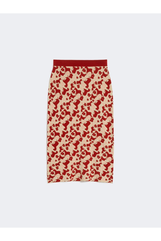 FUSTA MIDI TRICOT