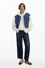 HANORAC CU DENIM