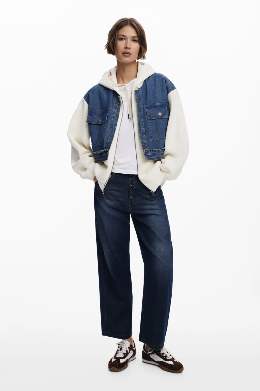 HANORAC CU DENIM