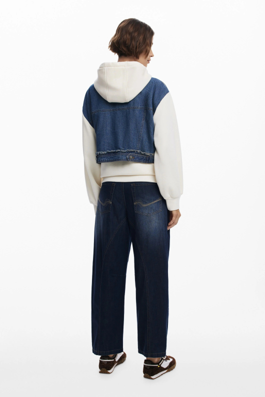 HANORAC CU DENIM