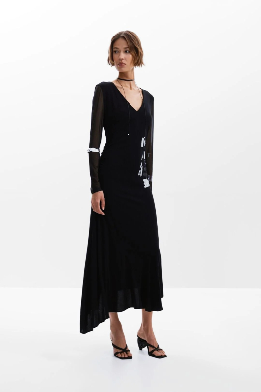 Rochie incretita tip ziar