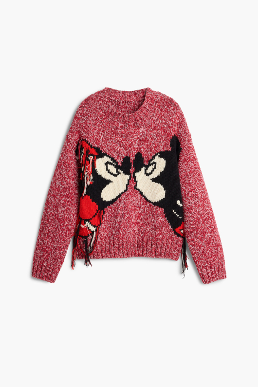 Pulover Mickey si Minnie Mouse