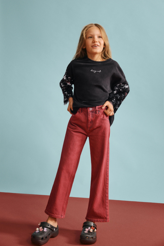 Bluza cu maneca 3/4 cu paiete