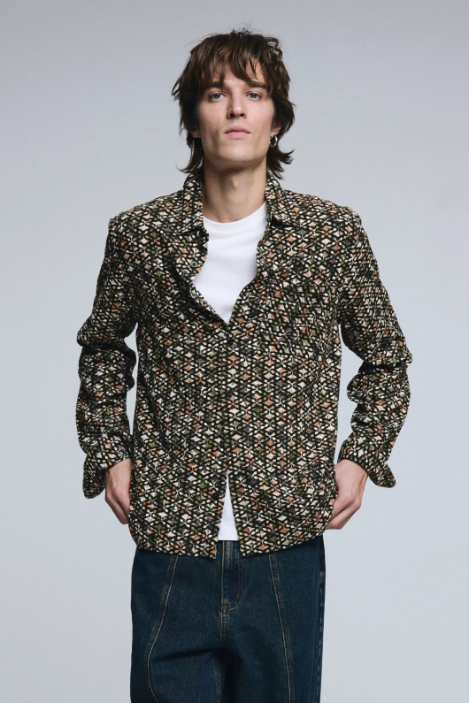 Camasa barbati jacquard