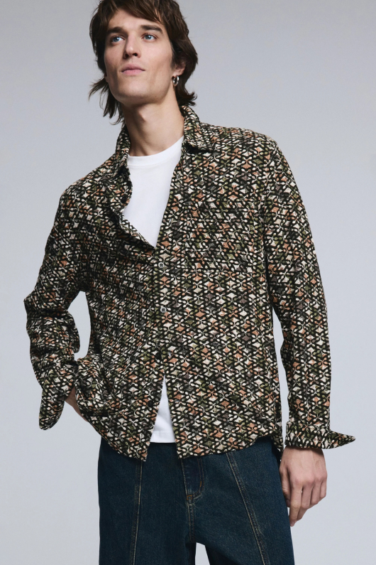 Camasa barbati jacquard