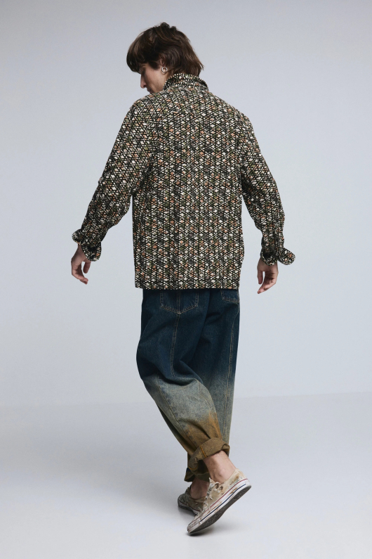 Camasa barbati jacquard