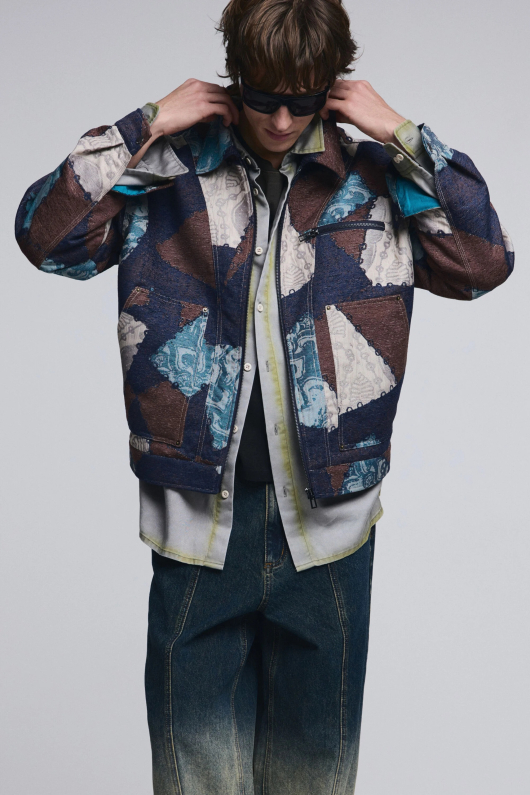 JACHETA CU PRINT BOHO