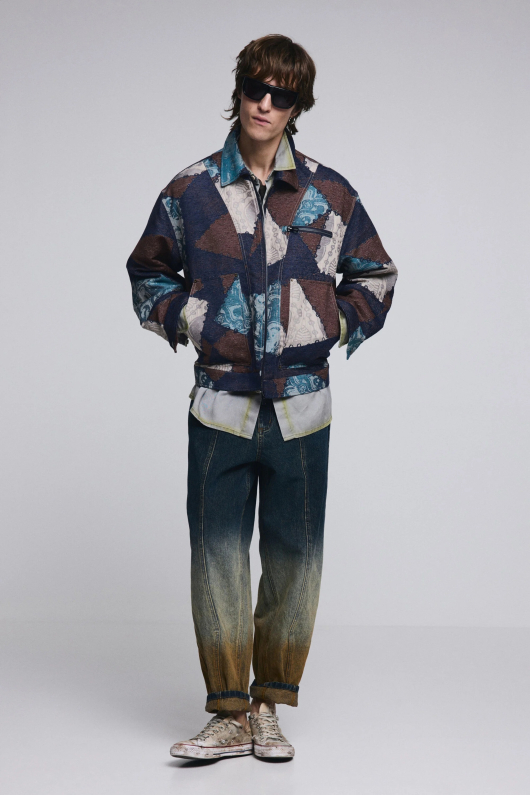 JACHETA CU PRINT BOHO