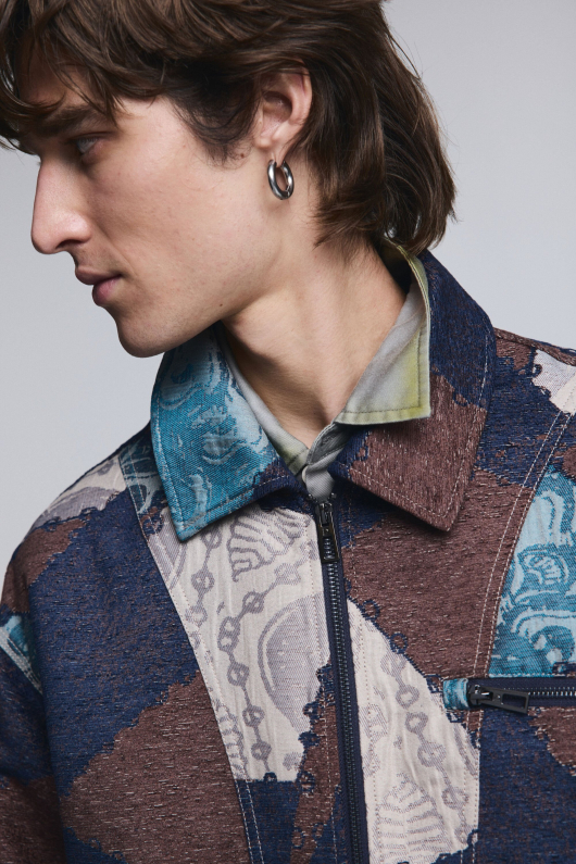 JACHETA CU PRINT BOHO