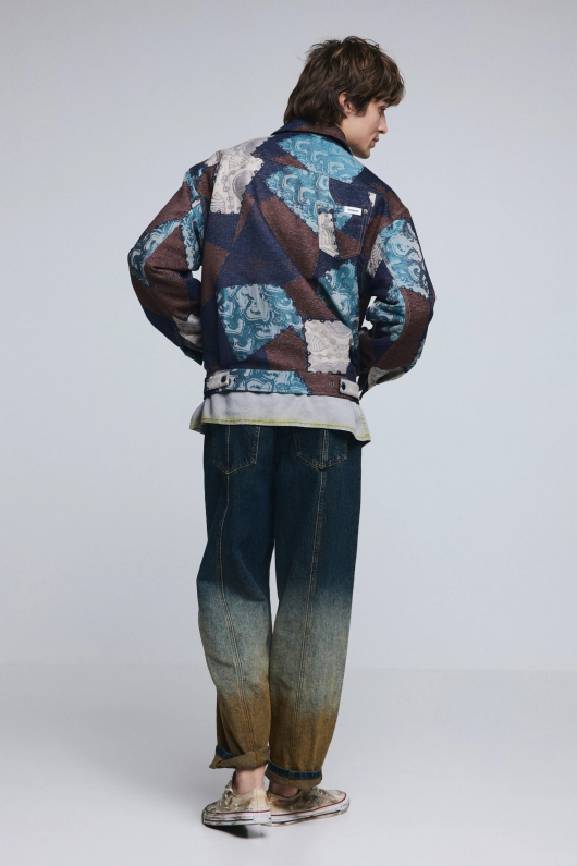 JACHETA CU PRINT BOHO
