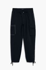 Pantaloni cargo cu snur