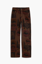 PANTALONI DIN BLUGI IMPRIMATI