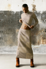 FUSTA DIN TRICOT DE BUMBAC