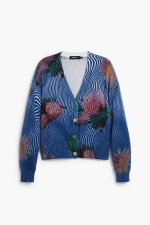 Cardigan cu flori