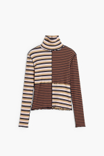BLUZA CU MANECA LUNGA SI GULER INALT