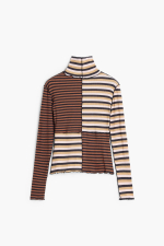 BLUZA CU MANECA LUNGA SI GULER INALT