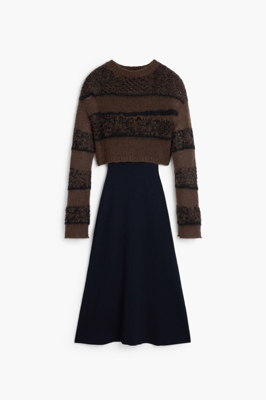 Rochie 2 in 1 tricotata