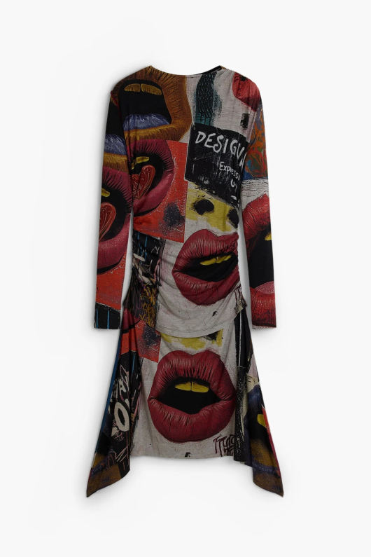 ROCHIE ASIMETRICA, CU PRINT ARTY