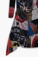 ROCHIE ASIMETRICA, CU PRINT ARTY