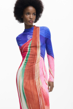 ROCHIE MIDI MULTICOLORA