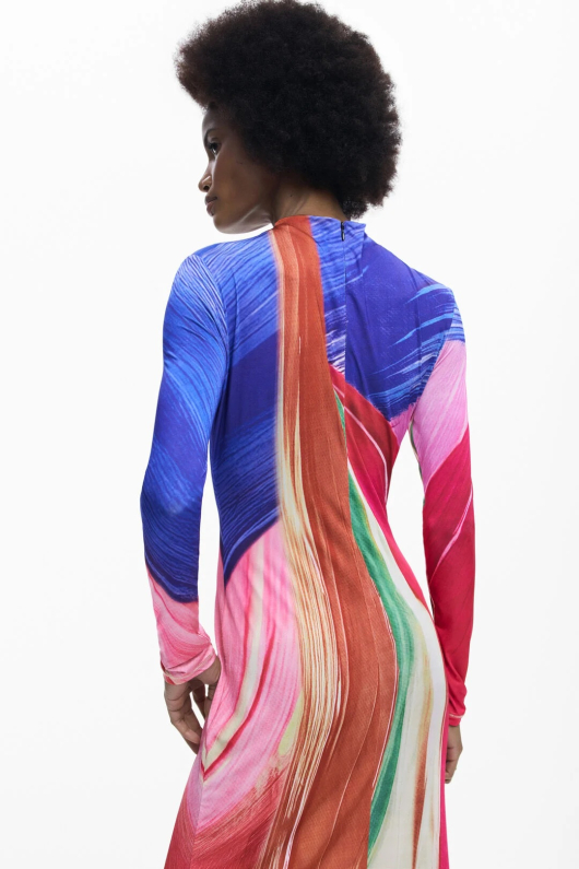 ROCHIE MIDI MULTICOLORA