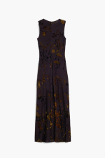 Rochie midi cu print oriental