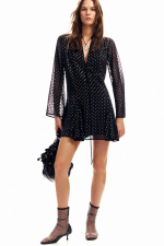 ROCHIE NEAGRA DIN VOAL, CU BULINE AURII