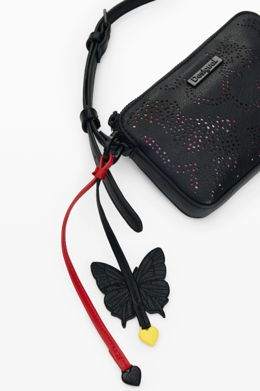 Geanta mica de umar cu charm fluture