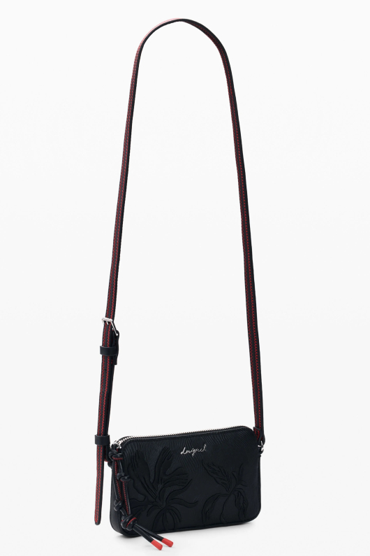 Geanta mica crossbody cu textura