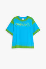 Tricou cu maneca scurta in degrade