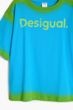 Tricou cu maneca scurta in degrade
