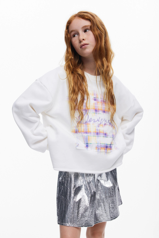 Hanorac brodat Desigual