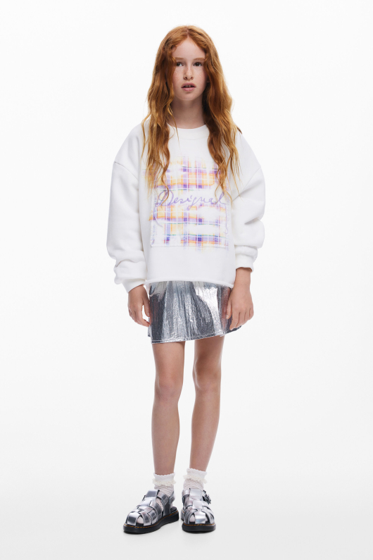 Hanorac brodat Desigual