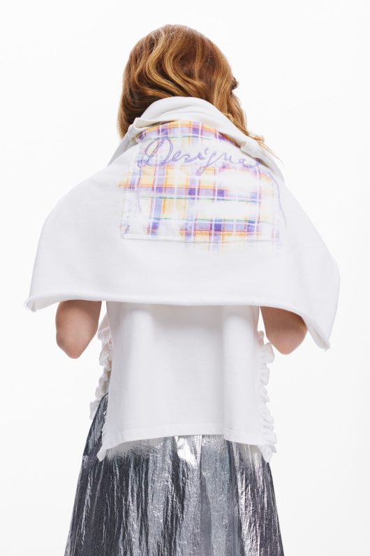 Hanorac brodat Desigual