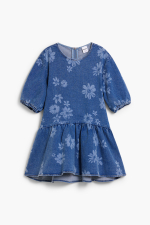 Rochie din denim cu flori